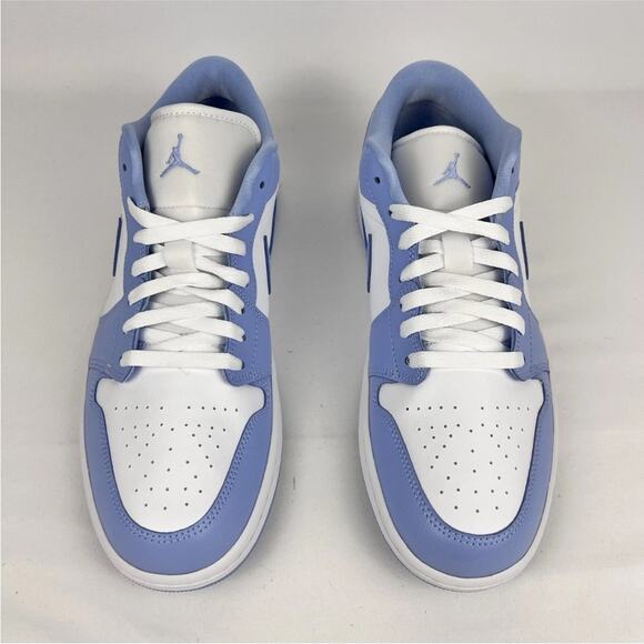 Nike Air Jordan 1 Low White Aluminum DC0774-142 Men’s Size 10.5 / Women’s 12 - Picture 4 of 6